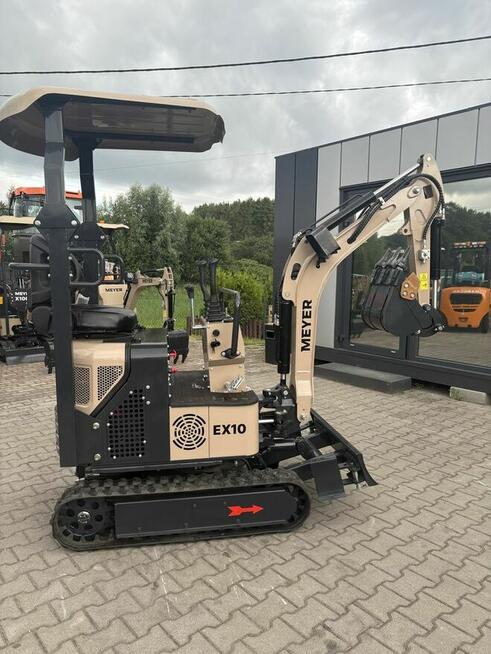 Minikoparka MEYER EX10 rozsuwane gąsienice silnik b&s