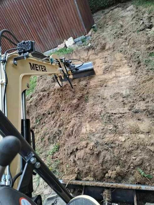 Minikoparka MEYER X1000 (skretne ramie, silnik KOOP) LEASING