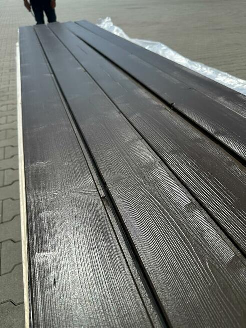 Podbitka boazeria malowana szczotkowana RAL RR32 KL. A / B