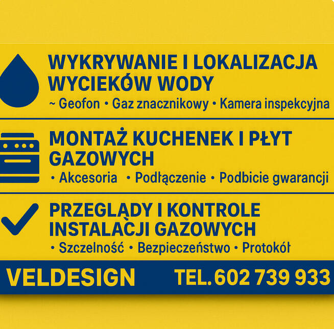 Montaż kuchenek i płyt gazowo elektrycznych ,przeglądy gazow