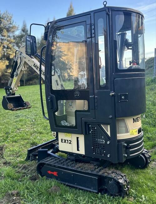 Minikoparka MEYER EX12 YANMAR, rozsuwane gąsienice LEASING