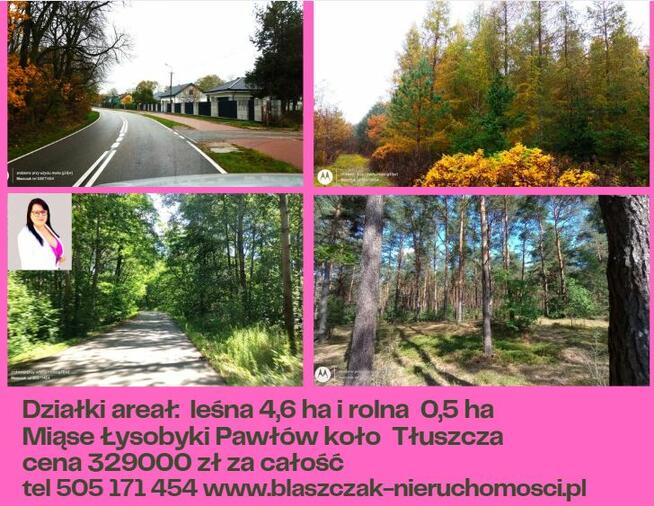 Działka od 7000m2 Emilianów Radzymin S8 media asfalt