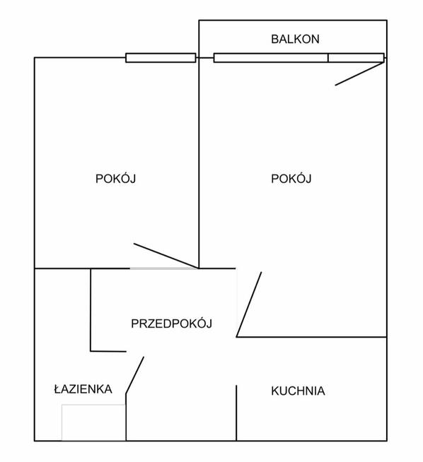 Mieszkanie 2-pokojowe z balkonem na sprzedaż