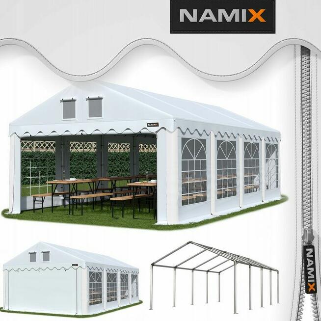 Namiot COMFORT 6x8 imprezowy handlowy eventowy altana PVC 56