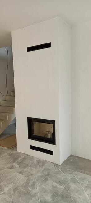 Kominki, portale kominkowe montaż zabudowa