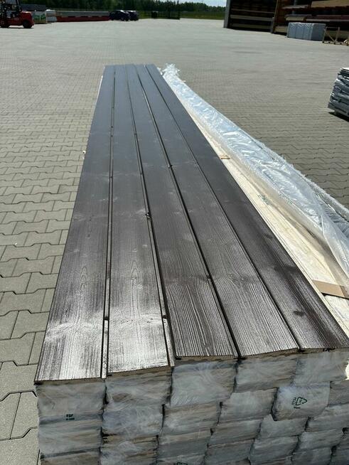 Podbitka boazeria malowana szczotkowana RAL RR32 KL. A / B