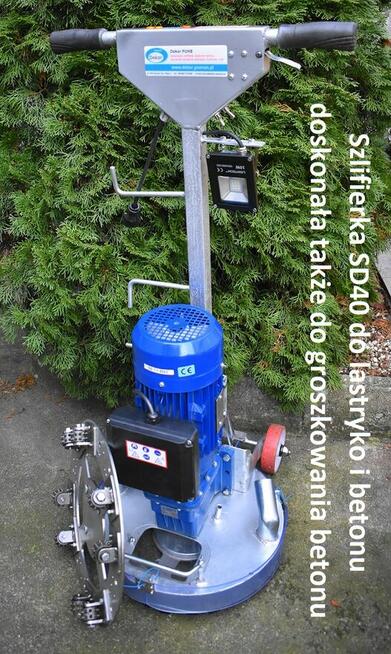 Szlifierka 400 do betonu, granitu i lastryko - 765 obr/min