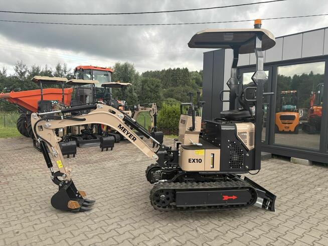 Minikoparka MEYER EX10 rozsuwane gąsienice silnik b&s