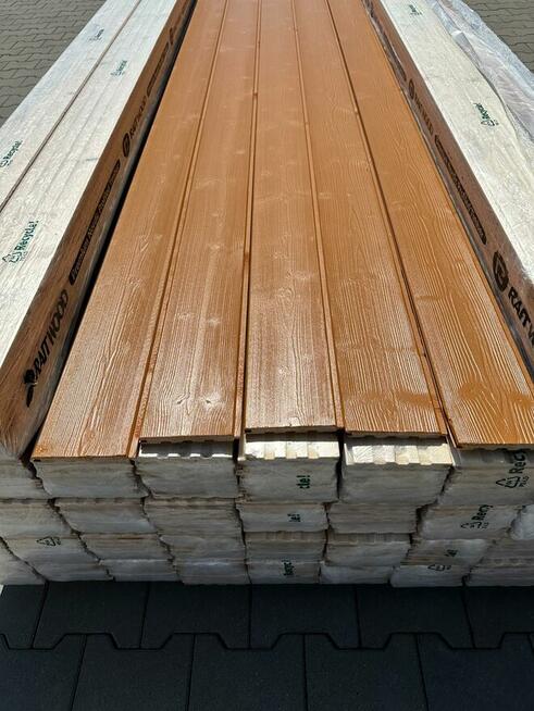 Podbitka boazeria malowana szczotkowana RAL 8001 KL. A / B