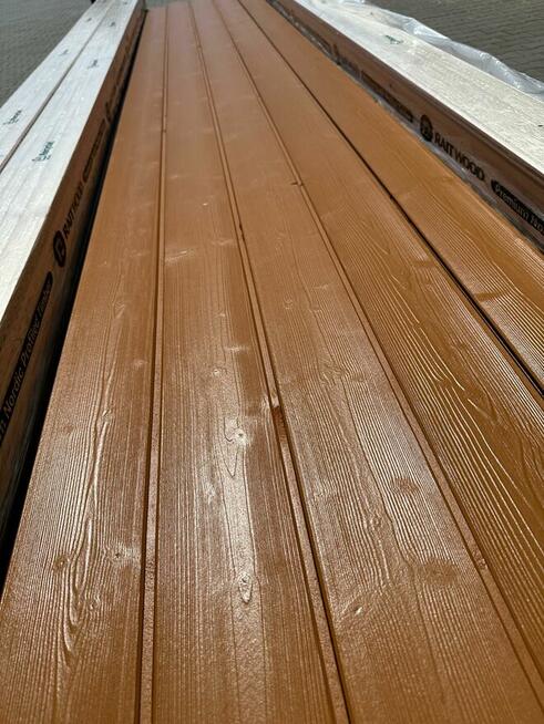 Podbitka boazeria malowana szczotkowana RAL 8001 KL. A / B