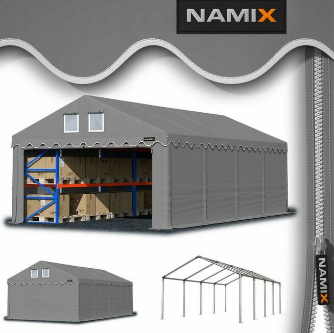 Namiot COMFORT 6x8 HALA PRZEMYSŁOWA magazynowa garaż PVC 56
