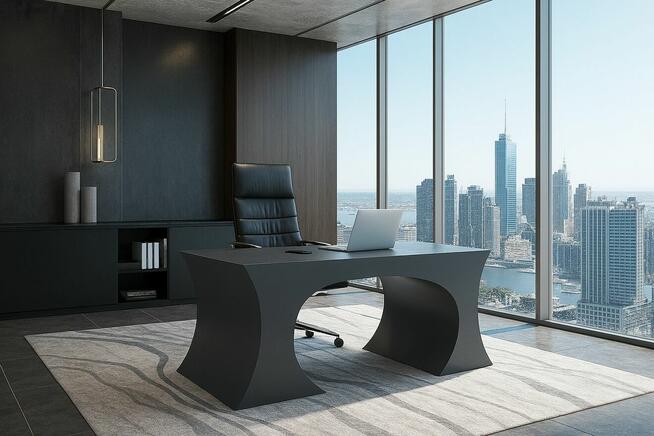 Stół biurko ultra nowoczesny stolik metal X15
