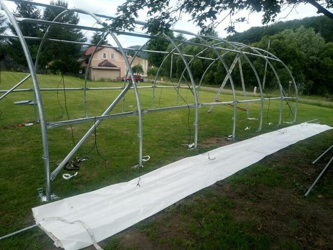 Łukowa stalowa konstrukcja 6 x 9 m