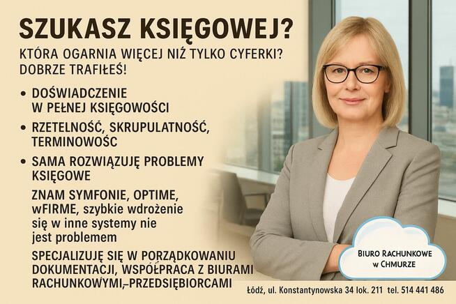 Rzetelna księgowa nawiąże współpracę