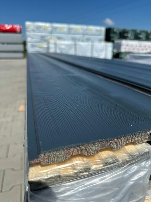 Podbitka boazeria malowana szczotkowana RAL 7016 KL. A / B