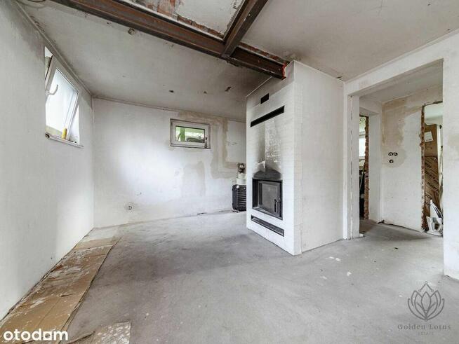 Działka zabudowana-Twój dom w sercu lasu