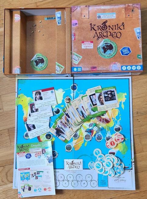 Kroniki archeo gra planszowa