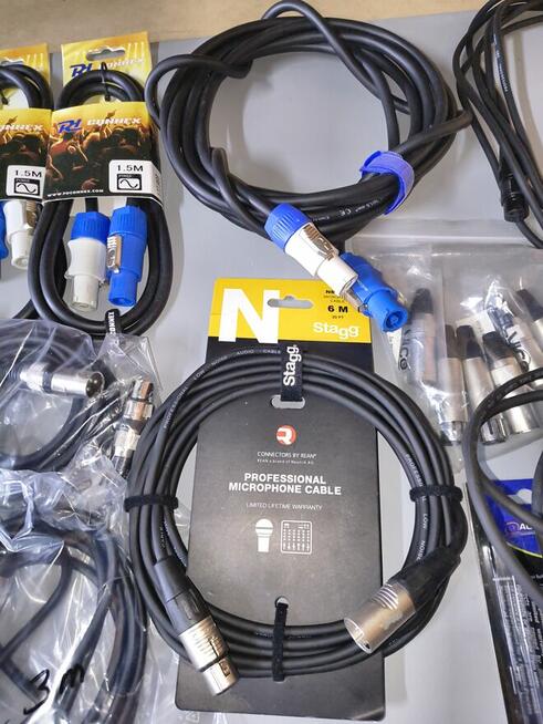 Przewody DMX komplet