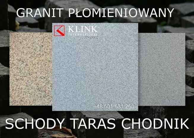 Płytki granitowe taras balkon ogród chodnik