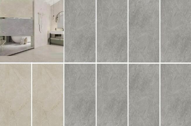 gres 59,8/119,8 wernex grey white matowy-satynowy paradyż