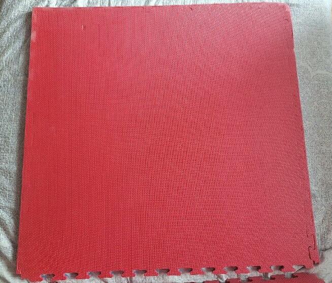 2x Dwukolorowe maty do ćwiczeń 100x100 cm