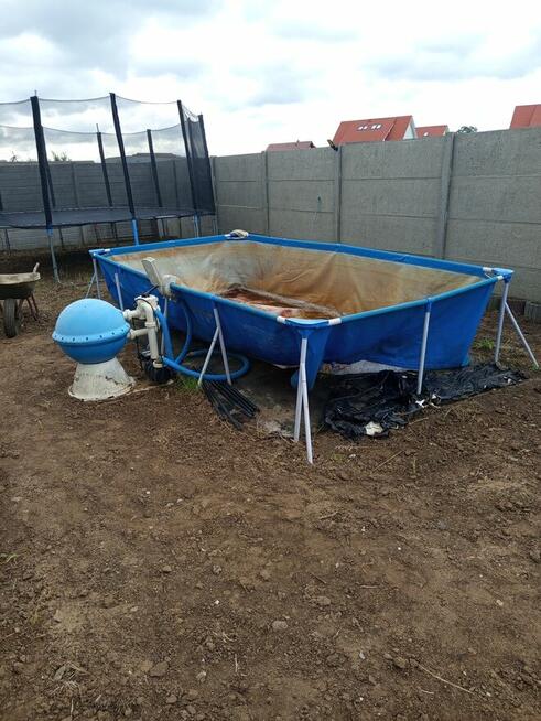 Basen 4x2x1m z filtrem piaskowym