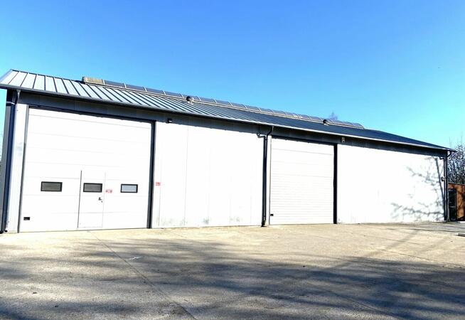 Do wynajęcia hala 300 m2 oraz plac 2200 m