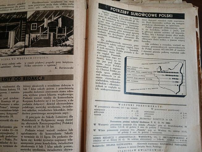 Czasopismo \\\\\\Plomyk\\\\\\ z lat 1938-1939