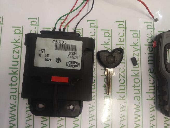 Dorobienie transpondera do skutera Piaggio Mielec.