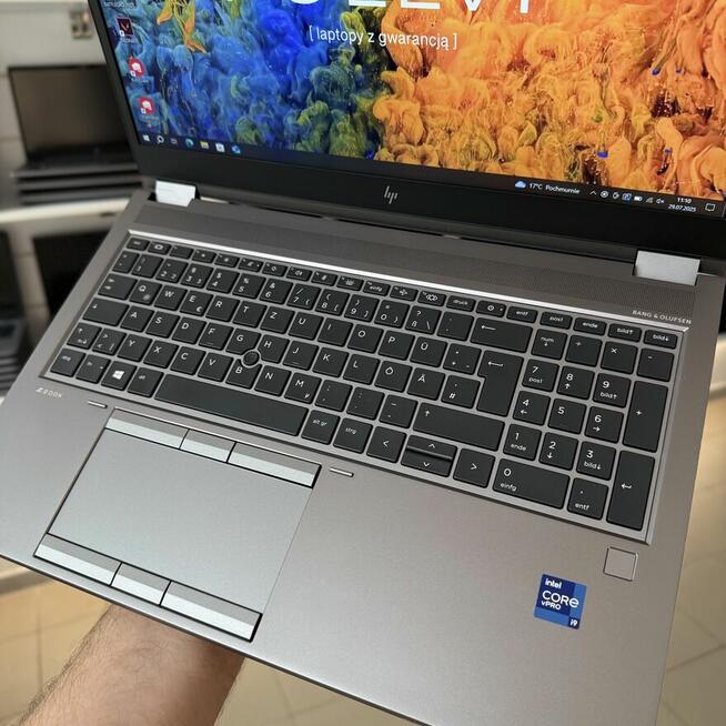 Laptop HP Zbook Fury 15 G8 i9-11950H / RTX A4000 / 2TB/64RAM
