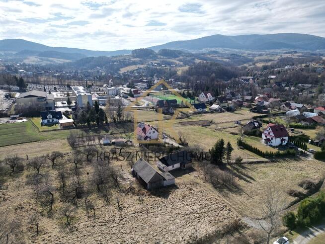 Działka budowlano inwestycyjna z domem w Wiśniowej