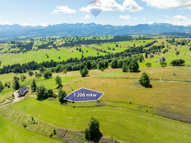 Sierockie - Działka z widokiem na Tatry
