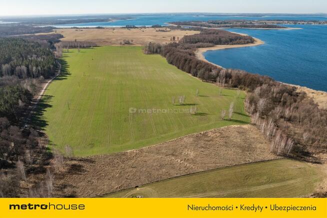 Działka budowl. z linią brzegową jeziora Święcajty