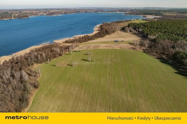 Działka budowl. z linią brzegową jeziora Święcajty