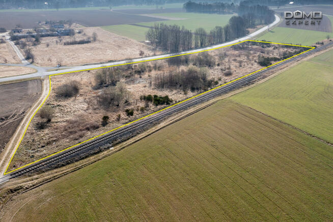 Działka inwestycyjna Zebrzydowa gm. Nowogrodziec,