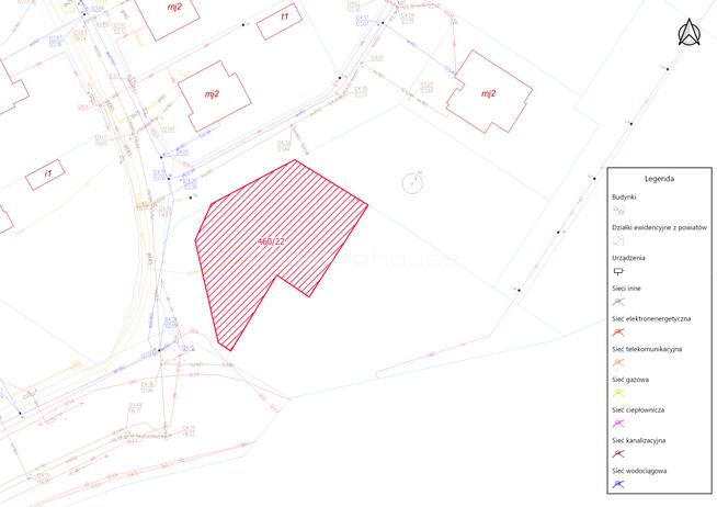 Działka budowlana, 682m2, Widok, ul. Bielańska