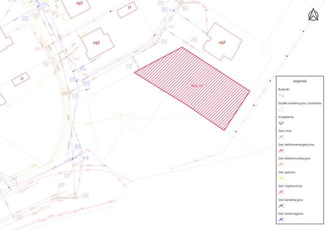 Na sprzedaż działka 830m2, ul. Bielańska