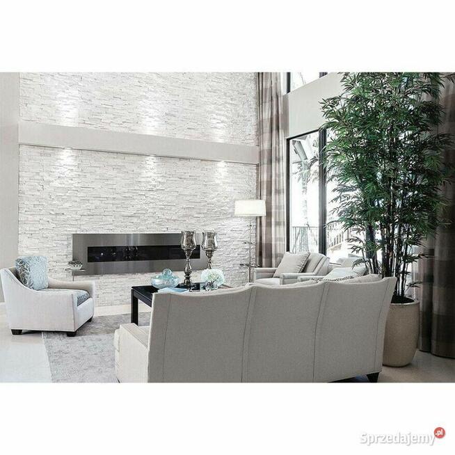 Panel ścienny Kwarcyt White Stackstone 10x36x0,8-1,3 cm