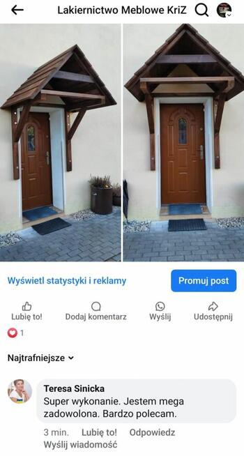 Lakiernictwo Meblowe Renowacja Frontów