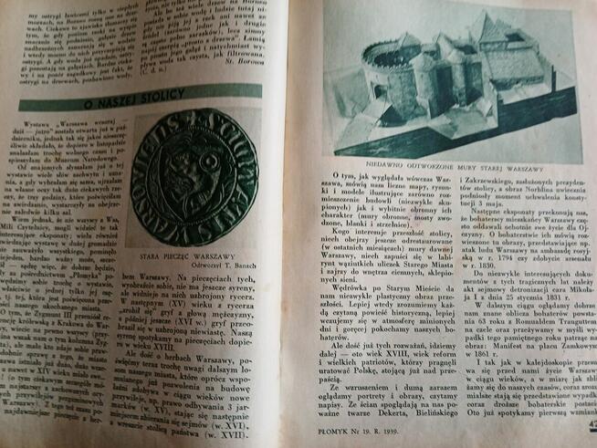 Czasopismo \\\\\\Plomyk\\\\\\ z lat 1938-1939