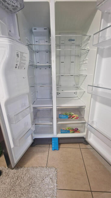 Lodówka Samsung Dwuskrzydłowa Kostkarka do Lodów 100% sprawn