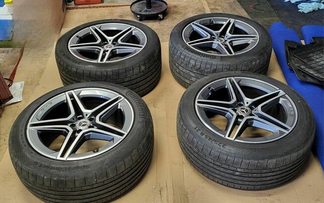 Felgi plus opony 21 Mercedes GLS