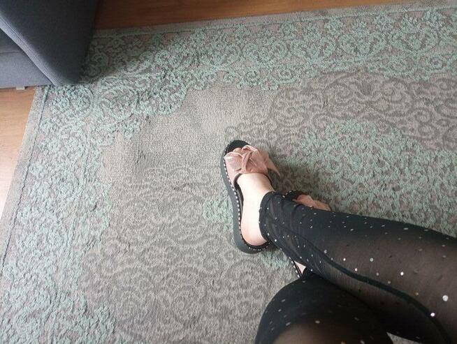 Klapki z kokardą,38