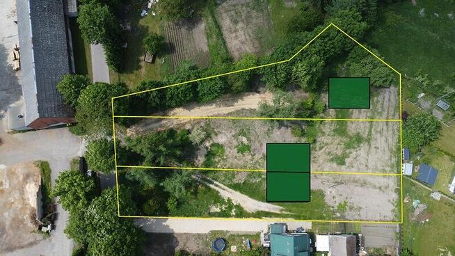 Kompleks 3 działek budowlanych z WZ na domy jednorodzinne