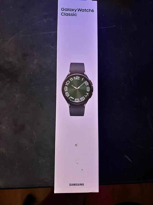 Na sprzedaż: Samsung Galaxy Watch 6 Classic 43mm LTE – Czarn