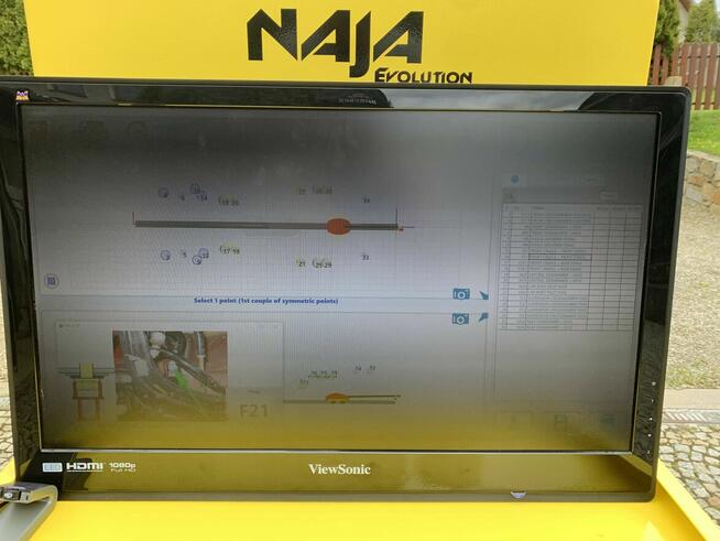 System pomiarowy karoserii Celette Naja 3D Pomiar blacharski