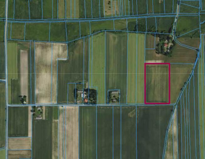 Działka rolna 1,93 ha Typin, Tomaszów Lubelski