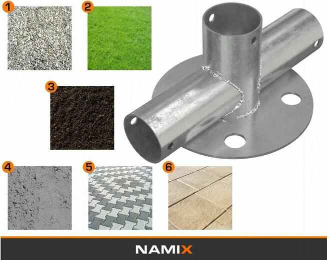 Namiot PRESTIGE 5x8-3m ogrodowy imprezowy garaż wzmocniony P