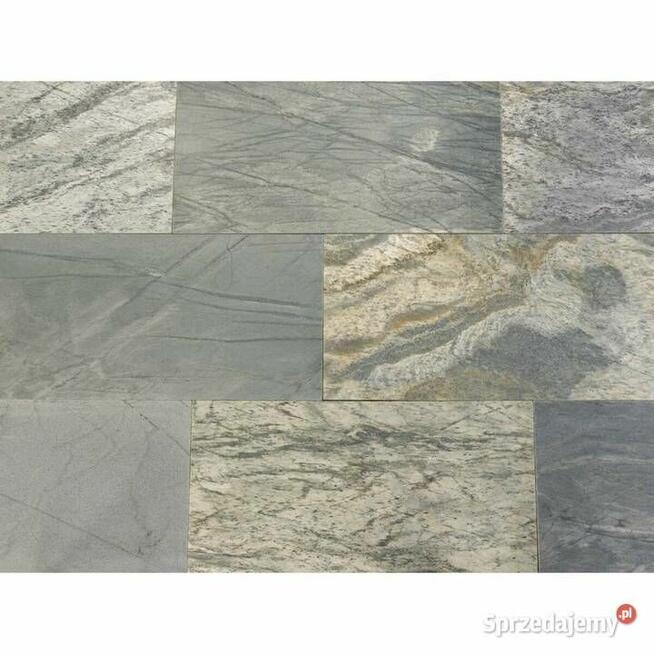 Płytki Kwarcyt Silver Shine szlifowany 60x30x1,2 cm