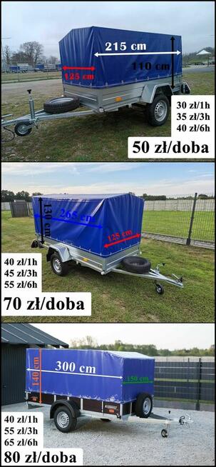 Przyczepa Wynajmę Wypożyczalnia Przyczep Laweta Wynajem